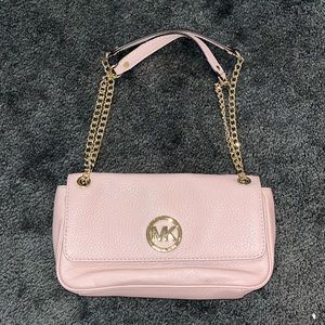 Pink MK shoulder bag